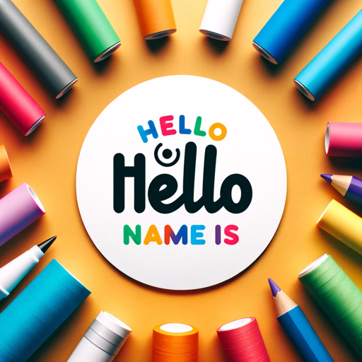 Hello My Name Is Stickers