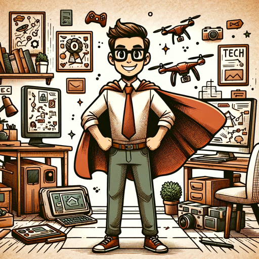 Tech Geek Super Hero