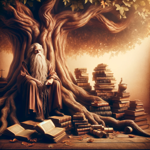 Old Sage of Wisdom and Storytelling