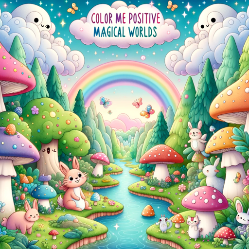 Color Me Positive Magical Worlds