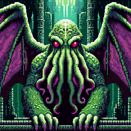 8-Bit Cthulhu, a text adventure game in GPT Store