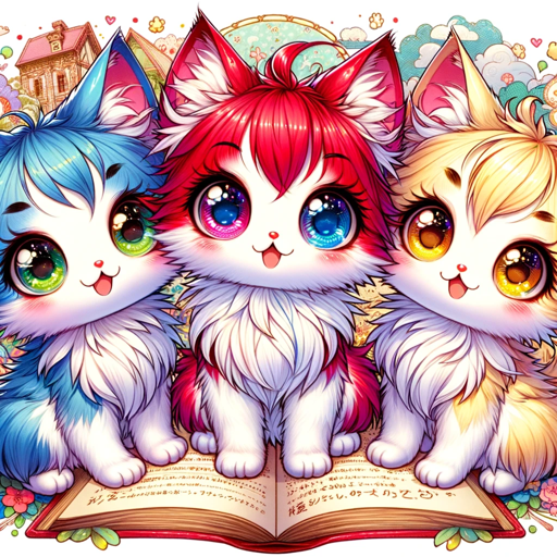 三つ子ネコの絵本クリエイター logo