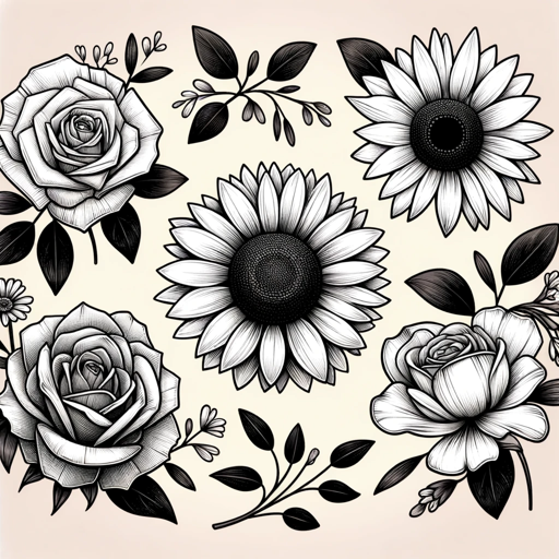 Flower Coloring Book Creator on the GPT Store