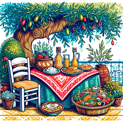 Greek Cuisine Visualizer on the GPT Store
