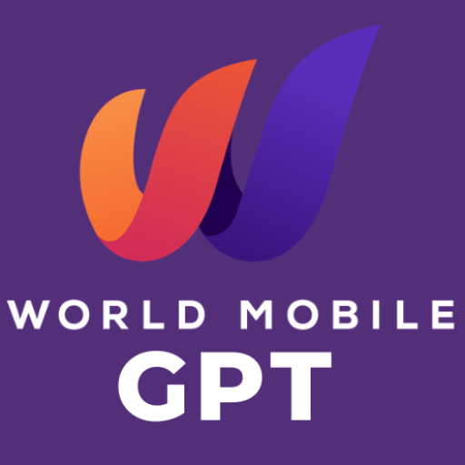 World Mobile GPT Logo in GPT Store