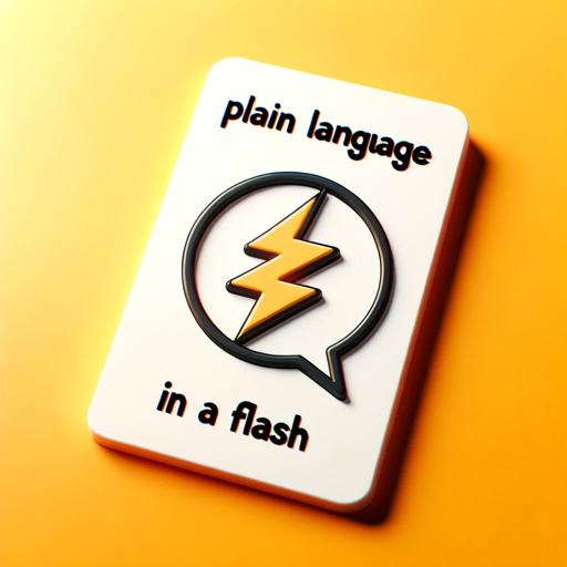 Plain Language in a Flash