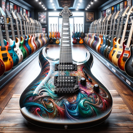 Cool Artistic Guitar Painter on the GPT Store