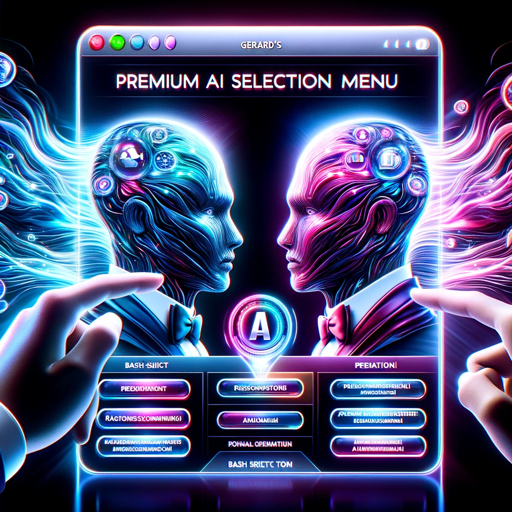 Gerard’s Premium AI Selection Menu