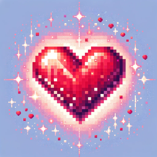 Romantic Pixel Muse Storie Book Creator logo