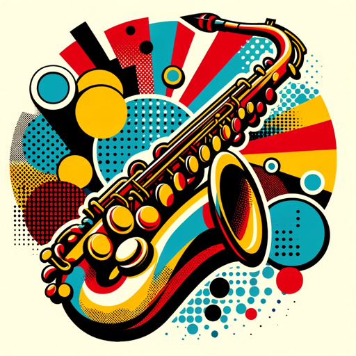 Saxophone logo