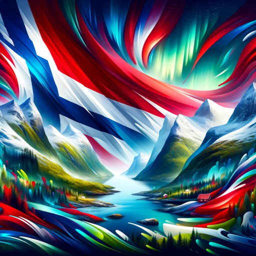 Patriotic of Norway genererer nasjonale bilder