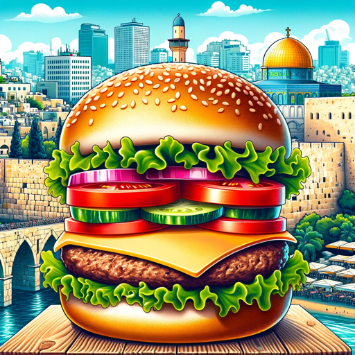 logo of Hamburger Israel on the GPT Store
