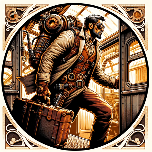 Steampunk Drifter, a text adventure game