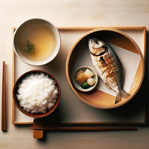 素朴で健康的な日本食