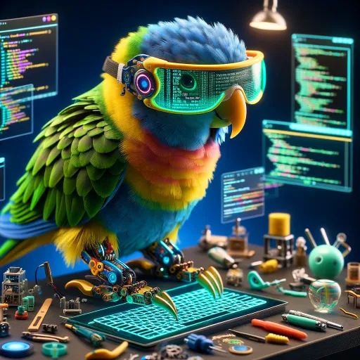 Morty the Tech Parrot