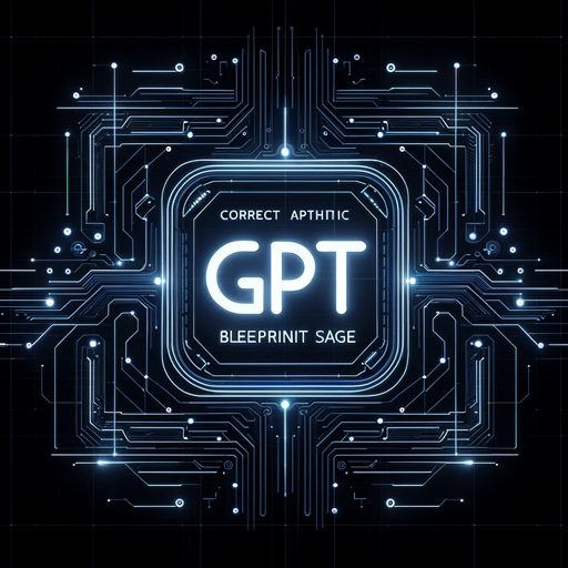 GPT Blueprint Sage - GPTs in GPT store