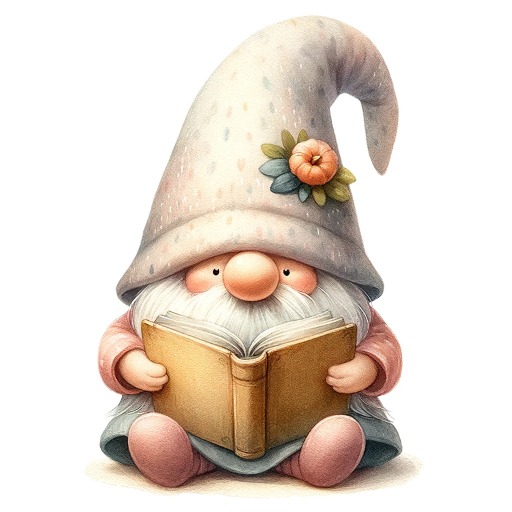 Whimsical Gnome Illustrations By Manootart