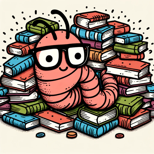 Book Worm logo