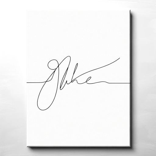 elegant signature