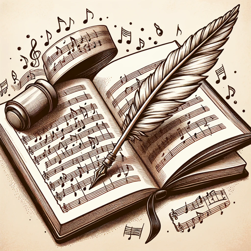 Song Lyrics and Song Elements Writer Fast & Lite