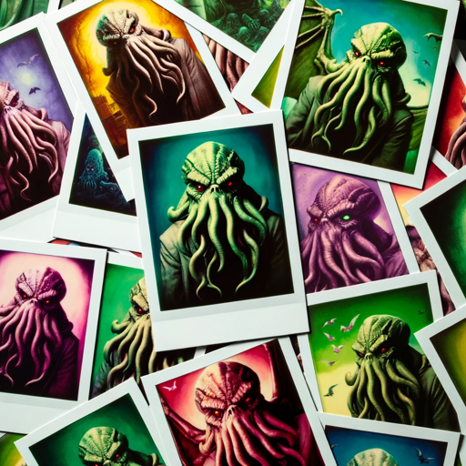 Polaroids of Cthulhu, a text adventure game