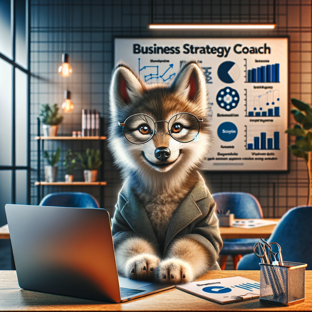 Wolfy - Business strategy coach on the GPT Store