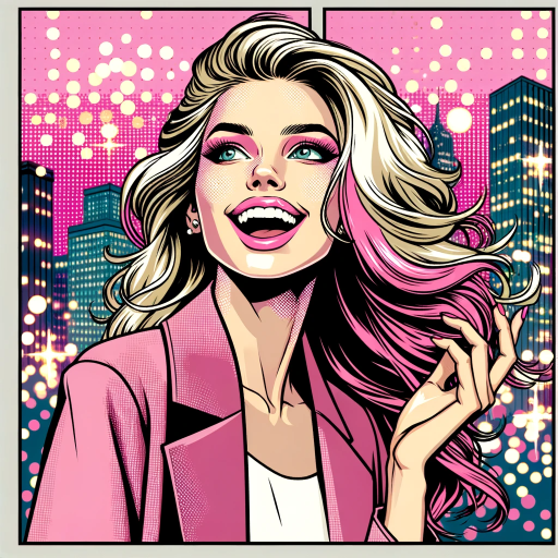 Iconic Pink Pop Art on the GPT Store