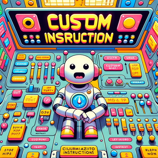 Config. Custom Instructions - By kadubruns logo
