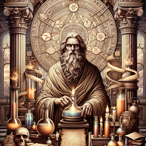 Mystic Alchemist Zosimos logo