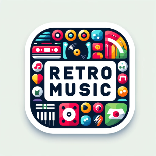 Retro Music Stickers