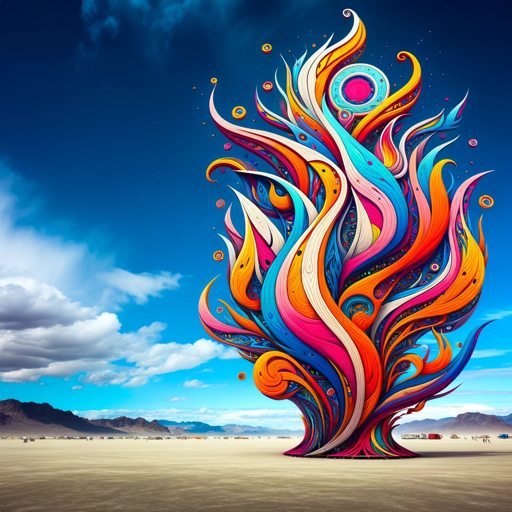 Spectacular Burning Man Designer on the GPT Store