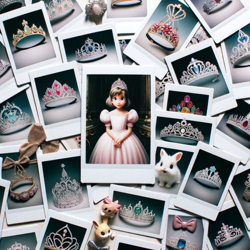 Polaroids of a Princess, a text adventure game logo