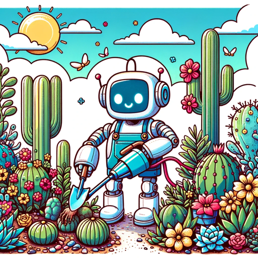 Gpts:Desert Gardening AI Assistant ico design by OpenAI