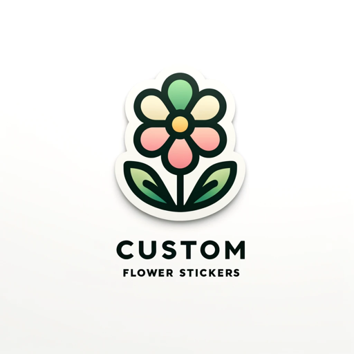 Flower Stickers on the GPT Store