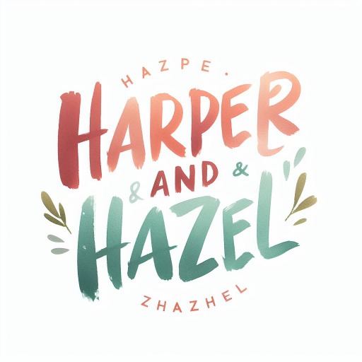 Harper Cute Word Logo Design