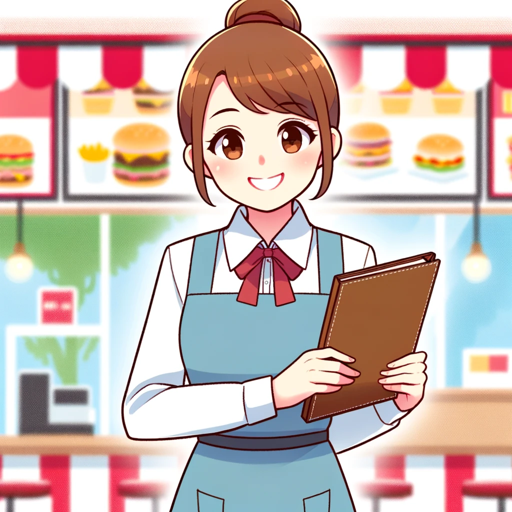 Fast Food Waitress Lady