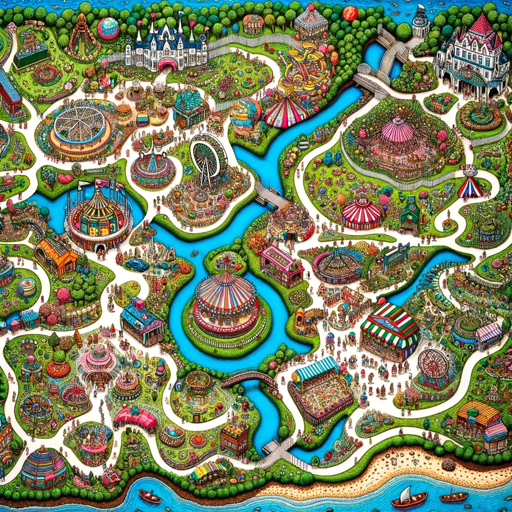 Amusement Park Map Creator