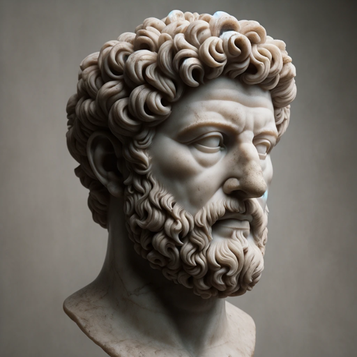 Marcus Aurelius - Teaches Stoicism logo