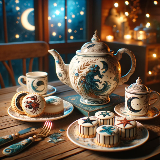 ChatGPT - 魔法の世界の紅茶カフェ