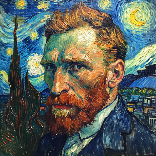 Vincent van Gogh Reincarnation & Paint Generator