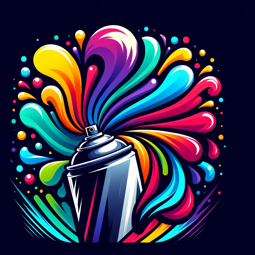 Graffiti Logo Artist: Color Burst app icon