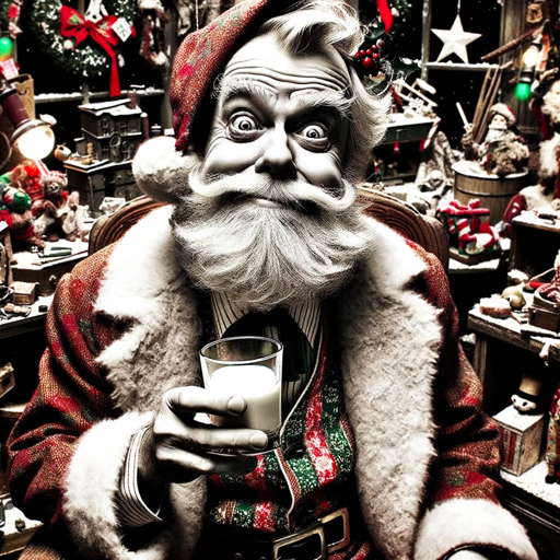 Drunk Cynical Santa on the GPT Store