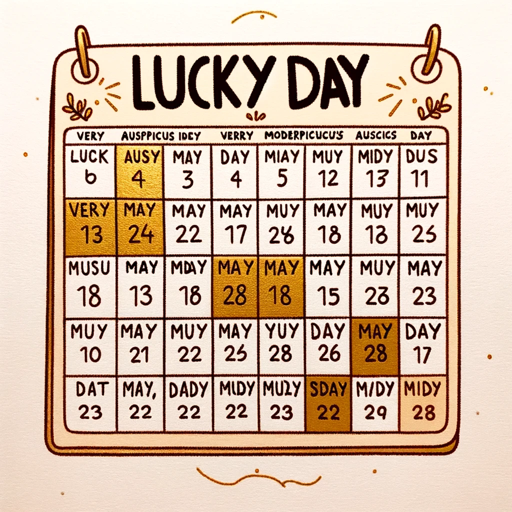Lucky Day Finder