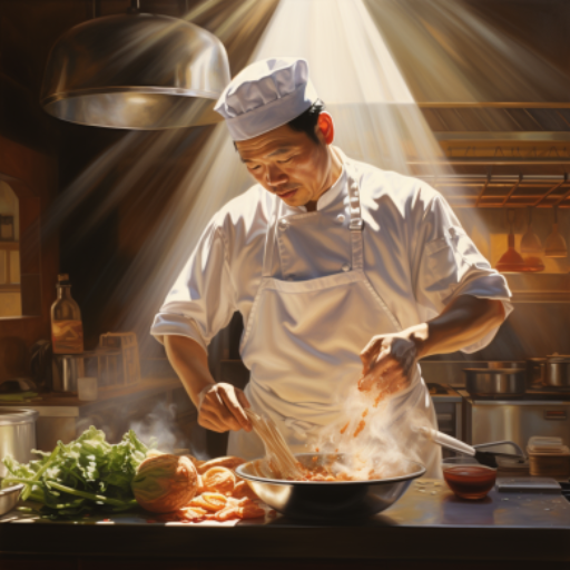 Chinese Food Chef : "Mr. Wang"