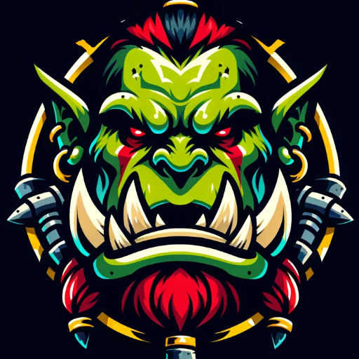 Grokk the Orc logo