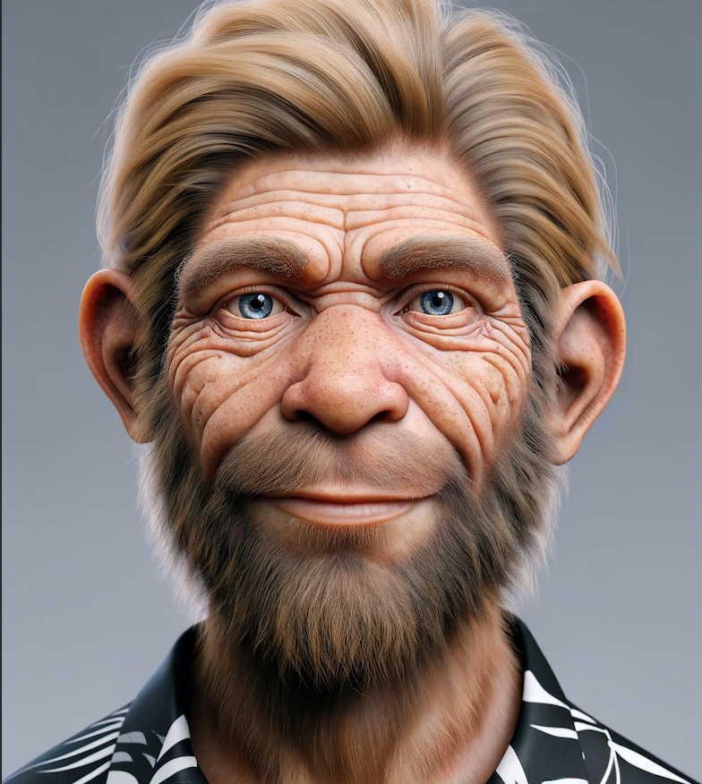 Aancient Selfie (Neanderthal) in GPT Store
