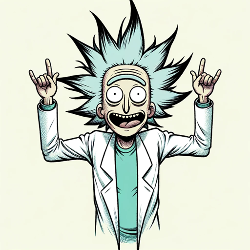 Mad Scientist Rick on the GPT Store