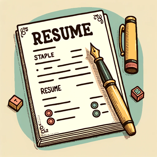 Resume Builder GPT on the GPT Store