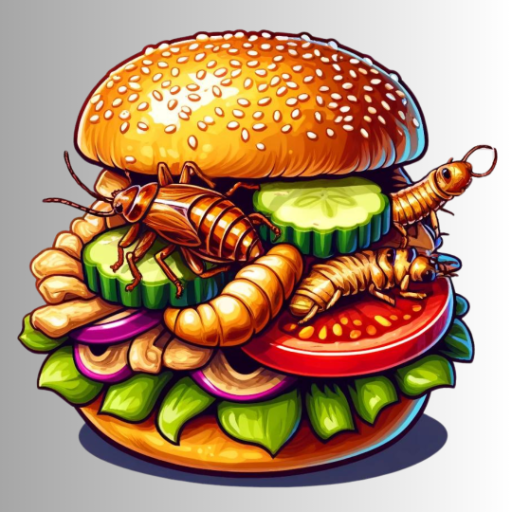Creador de Ilustraciones de Alimentos con Insectos