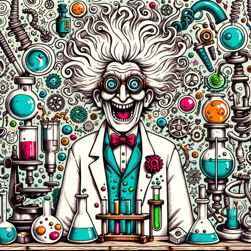 logo of Mad Scientist GPT on the GPT Store